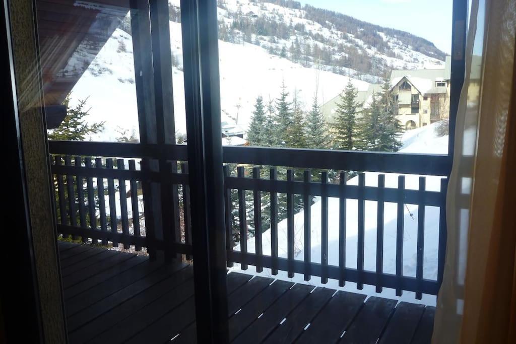 Апартаменти Duplex Avec Belle Terrasse Au Pied Des Pistes Вар Екстер'єр фото